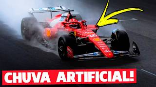 CHUVA NO DESERTO: F1 E PIRELLI VÃO MOLHAR PISTA PARA TESTES DE PNEUS | FÓRMULA 1 | GP EM CASA+