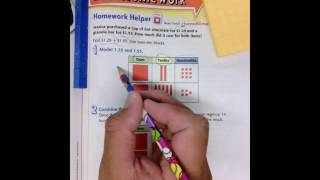 Add Decimals Using Base Ten Blocks