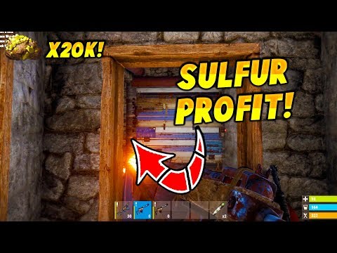 RAIDING SUPER RICH FARMERS FOR SULFUR PROFIT AND MORE! - Rust VANILLA RAIDS