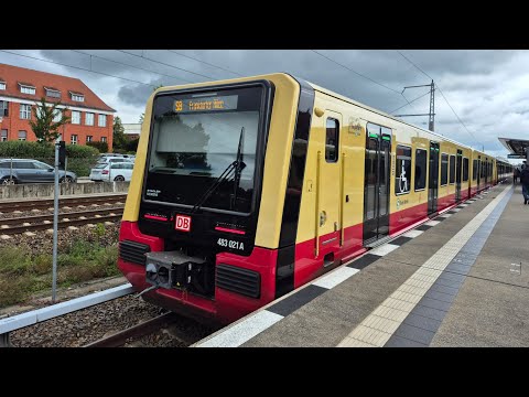 S-Bahn Berlin | Mitfahrt in der S8 von Frankfurter Allee bis Wildau in der BR 483 021 A