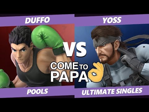 Smash Ultimate Tournament - Duffo (Little Mac) Vs. Yoss (Snake) CtP3 SSBU Pools