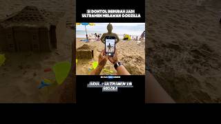 Download lagu Bocil ini berubah jadi Ultraman dan melawan Godzilla mp3