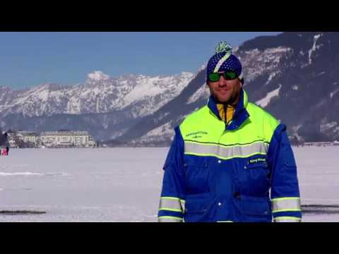 Lehrfilm - Selbstrettung beim Einbruch ins Eis (ASBÖ Wasserrettung Zell am See)