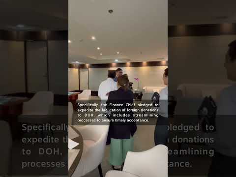 Finance Secretary Ralph G. Recto met with Health Secretary Teodoro J. Herbosa