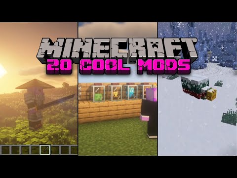 20 Amazing Minecraft Mods 1.20 - 1.20.1