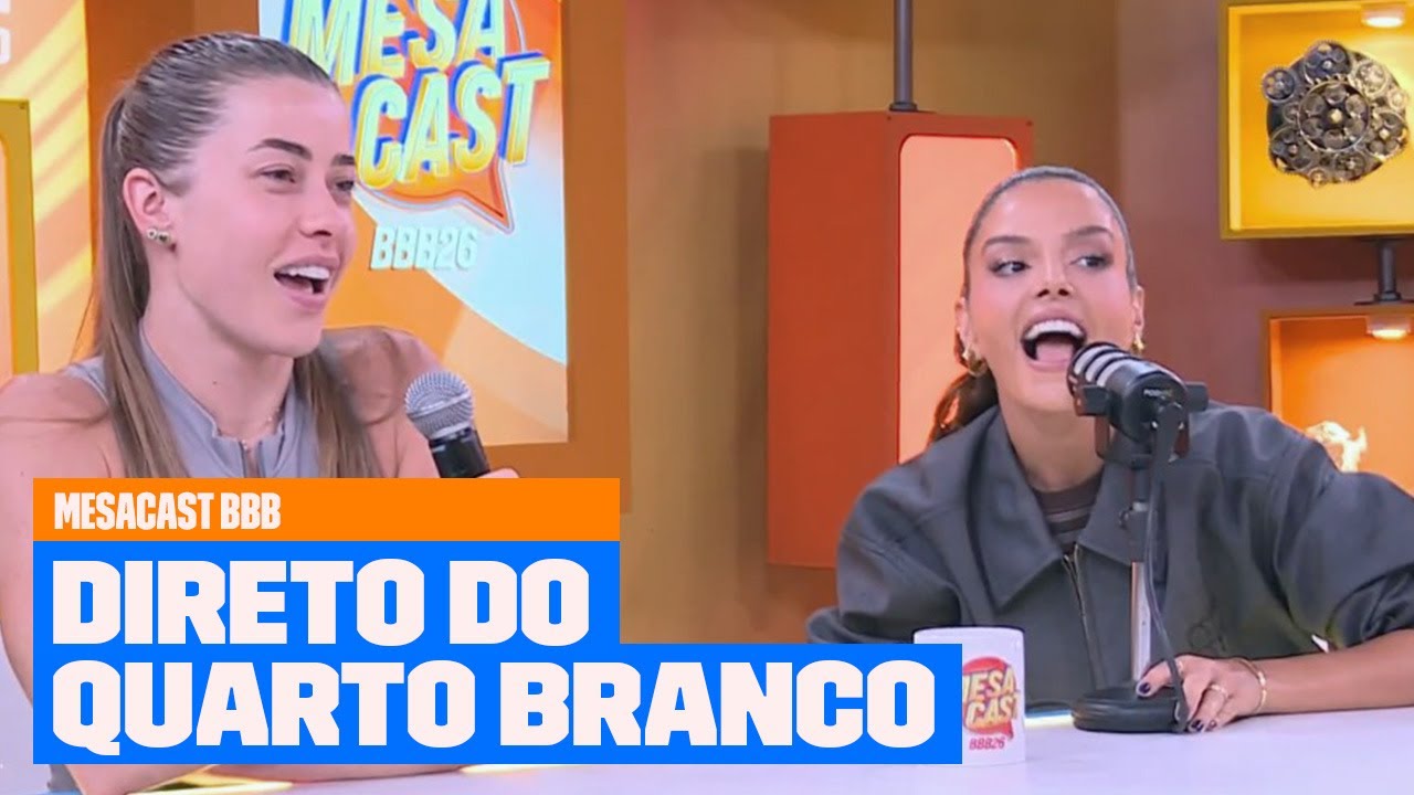 Elisa SAI DO QUARTO BRANCO e conta DETALHES | Mesacast BBB | BBB 26 | Multishow