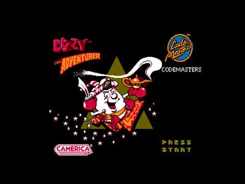 The Best of Retro VGM #1974 - Dizzy the Adventurer (ADE) - Title Screen