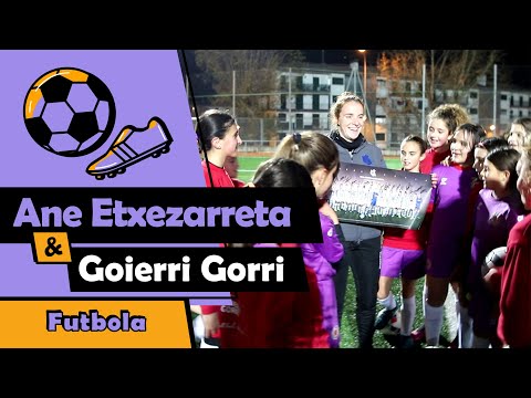 Futbola: Ane Etxezarreta & Goierri Gorri