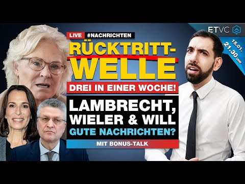 🟥 LIVE | RÜCKTRITTs-WELLE! Gute Nachrichten? | #WochenRückblick