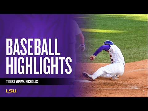 Watch: Highlights From LSU's 5-4 Walkoff Win vs. Nicholls