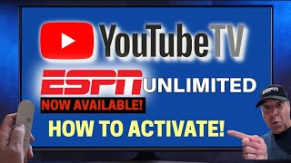 📢YouTube TV|ESPN Unlimited IS HERE⁉️