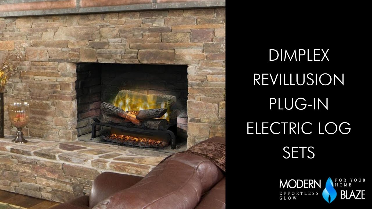 Dimplex Revillusion RLG20 20-Inch Electric Log Set — Modern Blaze