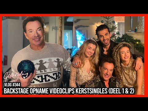 BACKSTAGE OPNAME VIDEOCLIPS KERSTSINGLES (DEEL 1 & 2) - GERARD JOLING - VLOG #344