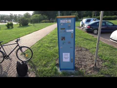 Prezent od włodarzy miasta dla turystów.
