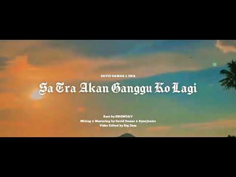 David Damar Ft. Ona Tamalonggehe - Sa Tra Akan Ganggu Ko Lagi (Official Lyric Video)