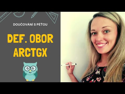 Definiční obor s arctgx ve zlomku_řešený příklad