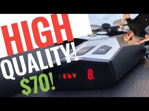 The LEAST EXPENSIVE & BEST QUALITY Radar Detector For $70! Cobra Rad 350 Review