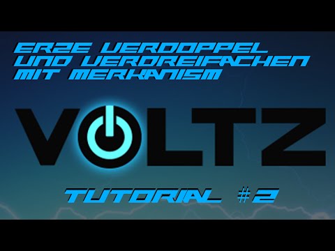 Erze verdoppeln und verdreifachen mit Mekanism | Voltz 2.0.4 Modvorstellung #2 | JavaPirat