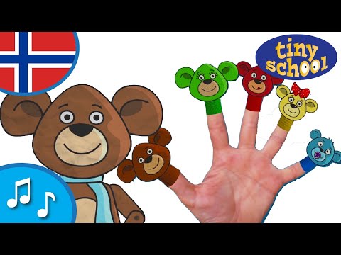 Finger familien - Sang for barn - tinyschool