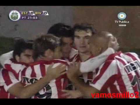 Estudiantes 1 River 0 - Torneo Clausura 2010
