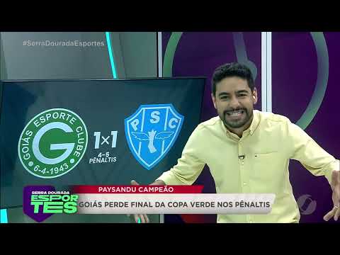 Goiás perde final da Copa Verde nos pênaltis para o Paysandu