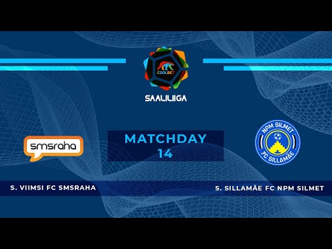 Viimsi FC Smsraha - Npm Silmet FC Sillamäe. Coolbet Saaliliiga. MD 14. Live stream
