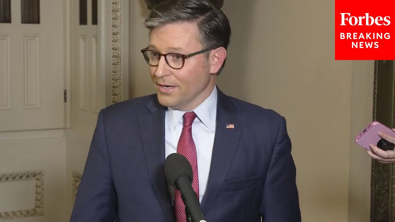 BREAKING NEWS: Speaker Johnson Speaks To Reporters After CR Fails To Pass