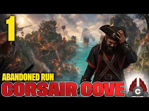 1st Run Ended | Corsair Cove | Pirate Base Building Management Game? LETS GO!! | Part 1