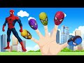 Spiderman Finger Family Nursery Rhymes Song Finger Family Spiderman For Kids