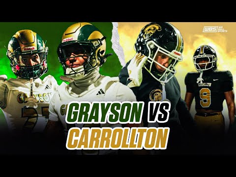 Georgia High School Game of the YEAR⁉️👀🎥 | Carrollton vs Grayson Full Game Highlights (11/28/2025)