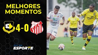 SÃO BERNARDO 4 X 0 CAPIVARIANO | Melhores Momentos e Gols | Paulistão 2026