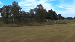 preview picture of video 'Flying GoPro: Fält utanför Lindsdal / A field outside Lindsdal. DJI Phantom 2'