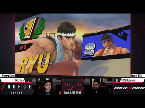 Red Line Smash 62 - SRC | Kaze (Ryu) Vs. SRC | McBenedict (Ryu)