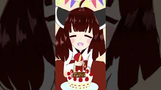 【#shorts】きりたんに誕生日を祝ってもらったよ！！！