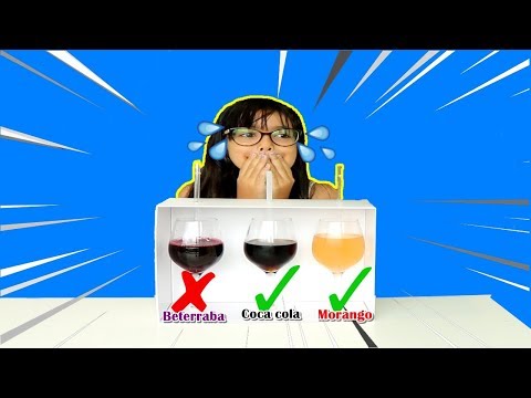 NÃO ESCOLHA O CANUDINHO   ERRADO!! Don't Choose The Wrong Drink Challenge!!!