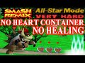 Smash Remix All Star Mode Gameplay With Giga Bowser VERY HARD No Heart Container No Healing