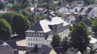 Blick aus dem Kirchturm „Propsteikirche Brilon“