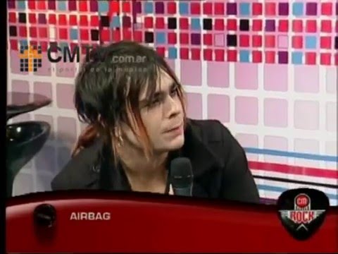 Airbag video Entrevista CM Rock - 29-03-2012