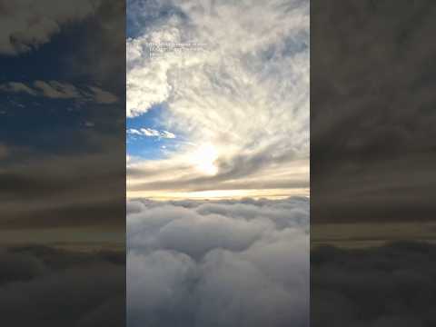 Surfing scattered clouds from Hurricane Nolo