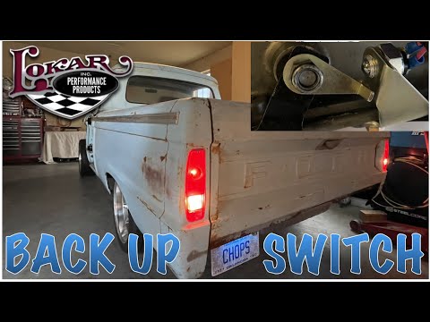 Installed! Lokar BL-1400U switch. 1964 F100 with 700R4