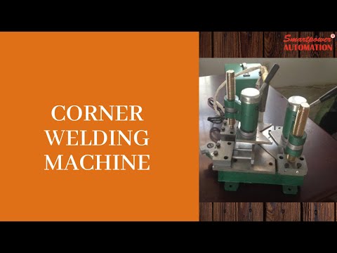 Right Corner Manual Portable Welding Machine