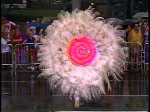 1993 Summer Mummers Hegeman String Band and Downtowners Fancy Brigade