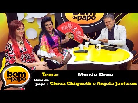 Programa Bom de Papo 24/08/2016 -  Chica Chiketh e Angela Jackson