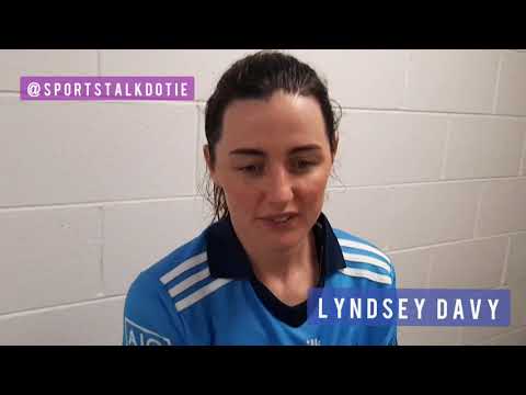 Dublins Lyndsey Davy win player of the match and 3 in a row