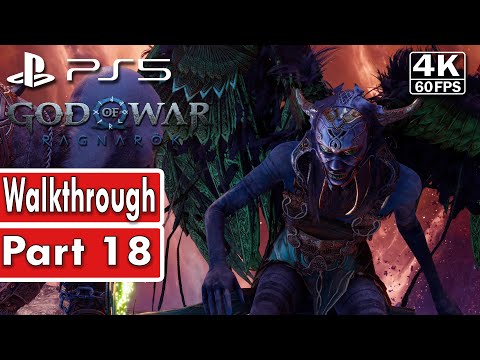 GOD OF WAR RAGNAROK Gameplay Walkthrough Part 18 FULL GAME [4K 60FPS PS5] - No Commentary