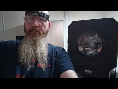 Inside a high power xenon Space-Flower light