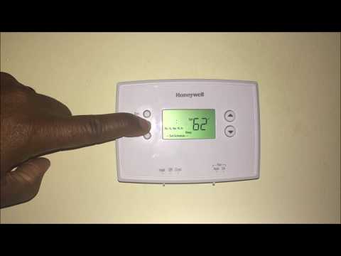 How To Easily Program a Honeywell Thermostat