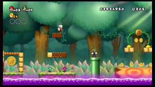 【毒沼ﾁｬﾎﾟﾝ…】赤と緑と時々おかん!?/女2人でNewスーパーマリオブラザーズWii【実況21】