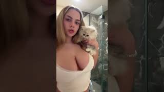 Cute little cozy time #baddies #bikini #shorts