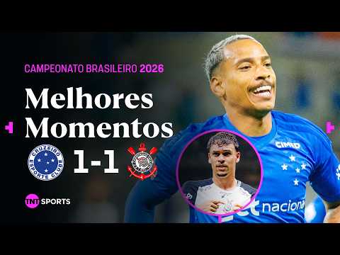 GOLAÇO DE MATHEUS PEREIRA E CRUZAMENTO PERFEITO DE GARRO PRA GOL DO TIMÃO | CRUZEIRO 1X1 CORINTHIANS